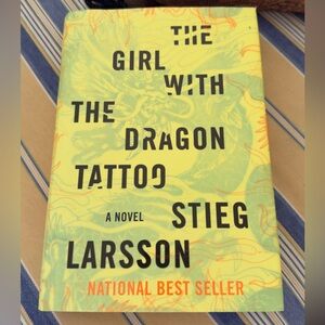The Girl with the Dragon Tattoo Book Hardcover (EXCELLENT condition)